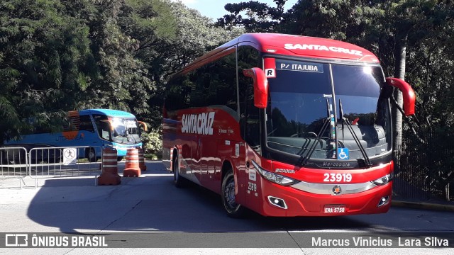 Viação Santa Cruz 23919 na cidade de São Paulo, São Paulo, Brasil, por Marcus Vinicius Lara Silva. ID da foto: 6887623.