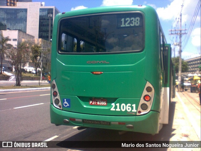OT Trans - Ótima Salvador Transportes 21061 na cidade de Salvador, Bahia, Brasil, por Mario dos Santos Nogueira Junior. Número da foto: #6887347.