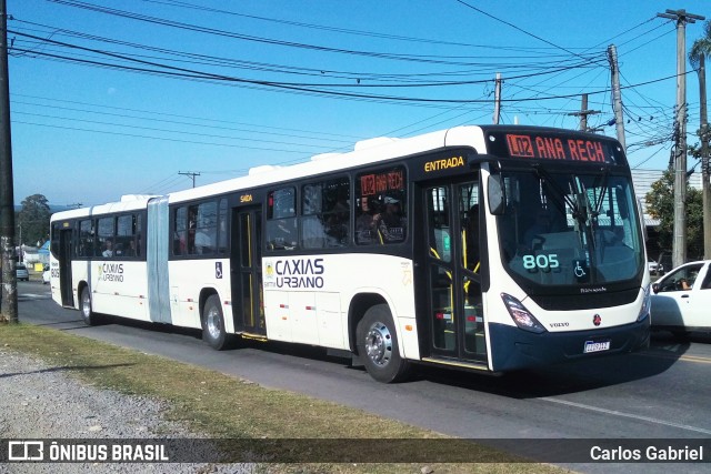 Visate - Viação Santa Tereza 805 na cidade de Caxias do Sul, Rio Grande do Sul, Brasil, por Carlos Gabriel. ID da foto: 6889289.