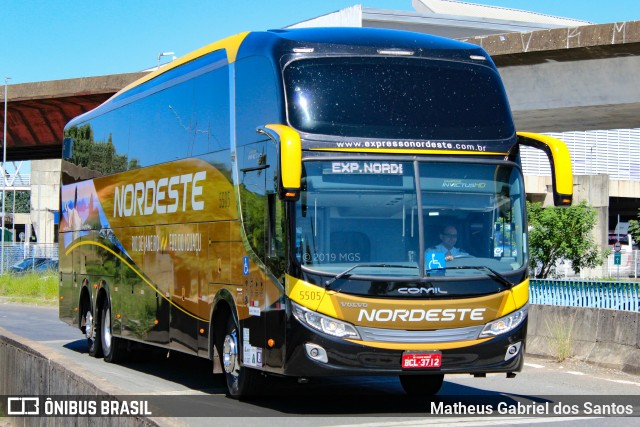 Expresso Nordeste 5505 na cidade de Campinas, São Paulo, Brasil, por Matheus Gabriel dos Santos. Número da foto: #6889754.