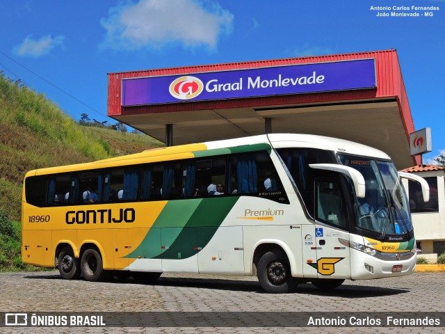 Empresa Gontijo de Transportes 18960 na cidade de João Monlevade, Minas Gerais, Brasil, por Antonio Carlos Fernandes. Número da foto: #6889985.