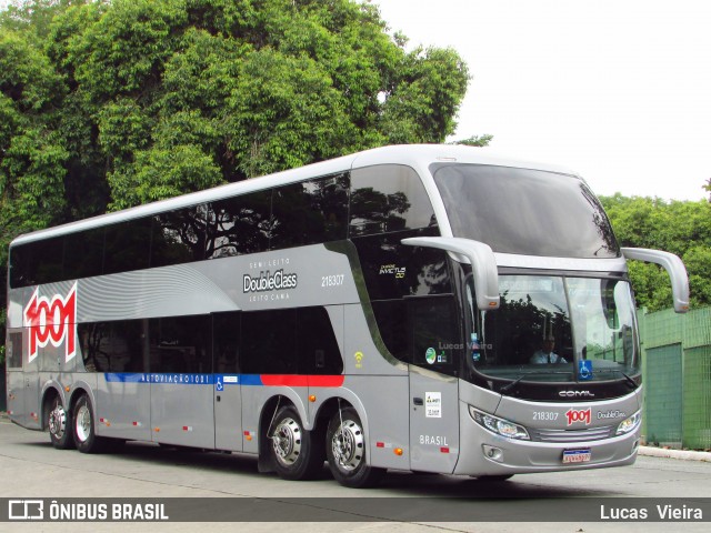 Auto Viação 1001 218307 na cidade de São Paulo, São Paulo, Brasil, por Lucas Vieira. ID da foto: 6890574.