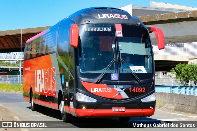 Lirabus 14092 na cidade de Campinas, São Paulo, Brasil, por Matheus Gabriel dos Santos. Número da foto: #6889731.