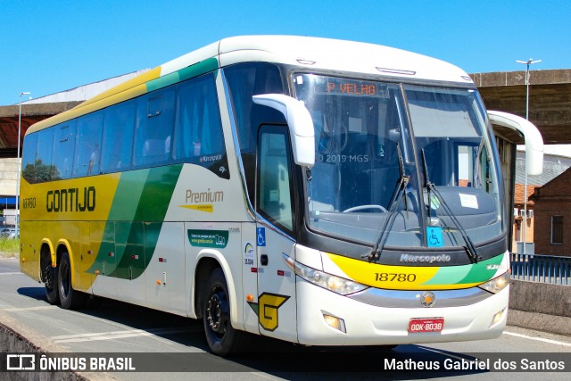 Empresa Gontijo de Transportes 18780 na cidade de Campinas, São Paulo, Brasil, por Matheus Gabriel dos Santos. ID da foto: 6889783.