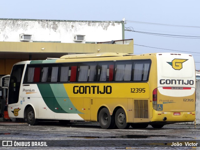 Empresa Gontijo de Transportes 12395 na cidade de Feira de Santana, Bahia, Brasil, por João Victor. ID da foto: 6891151.