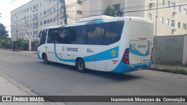 COOTACE - Cooperativa de Transportes do Ceará 0241016 na cidade de Fortaleza, Ceará, Brasil, por Ivannovick Menezes da  Conceição. ID da foto: 6892832.