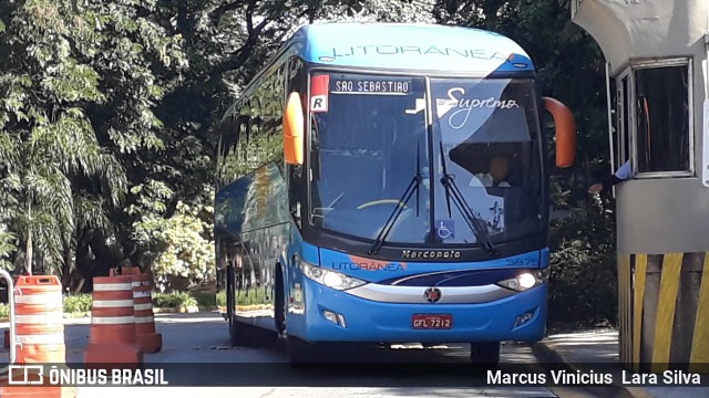 Litorânea Transportes Coletivos 5875 na cidade de São Paulo, São Paulo, Brasil, por Marcus Vinicius Lara Silva. ID da foto: 6892480.