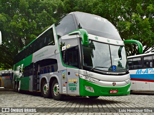 EBT - Expresso Biagini Transportes 8901 na cidade de Aparecida, São Paulo, Brasil, por Luis Henrique Silva. Número da foto: #6894963.