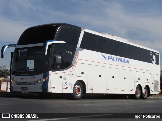 Trans Isaak Turismo 2714 na cidade de Divinópolis, Minas Gerais, Brasil, por Igor Policarpo. Número da foto: #6894154.