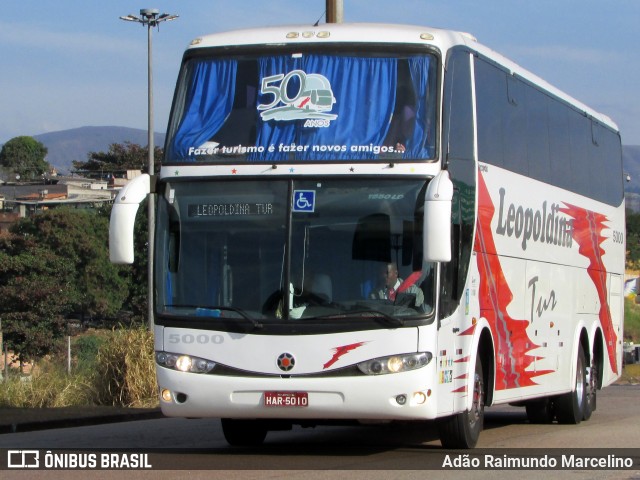 Leopoldina Turismo 5000 na cidade de Belo Horizonte, Minas Gerais, Brasil, por Adão Raimundo Marcelino. ID da foto: 6894548.