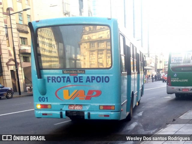 VAP - Viação Alto Petrópolis 001 na cidade de Porto Alegre, Rio Grande do Sul, Brasil, por Wesley Dos santos Rodrigues. ID da foto: 6894405.