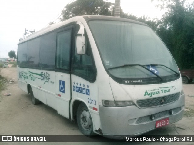 Águia Tour Locadora 2313 na cidade de Itaboraí, Rio de Janeiro, Brasil, por Marcus Paulo - ChegaParei RJ. ID da foto: 6894012.