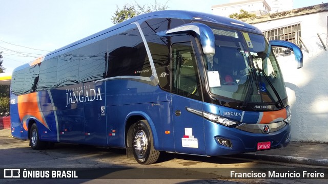 Transportes Jangada 9242 na cidade de São Paulo, São Paulo, Brasil, por Francisco Mauricio Freire. Número da foto: #6894384.