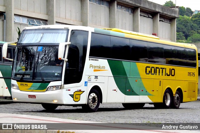 Empresa Gontijo de Transportes 11575 na cidade de Belo Horizonte, Minas Gerais, Brasil, por Andrey Gustavo. ID da foto: 6894455.