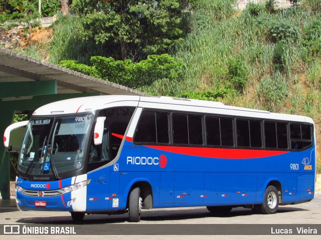 Viação Riodoce 91801 na cidade de Caratinga, Minas Gerais, Brasil, por Lucas Vieira. ID da foto: 6893529.