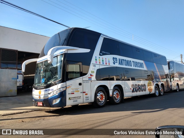 Santo Antônio Turismo 28600 na cidade de Marília, São Paulo, Brasil, por Carlos Vinicius Estevão Menezes. ID da foto: 6892756.