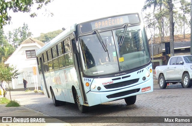 Empresa de Transporte Coletivo Viamão 8114 na cidade de Viamão, Rio Grande do Sul, Brasil, por Max Ramos. ID da foto: 6893916.