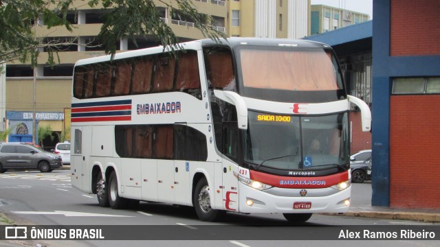 Expresso Embaixador 431 na cidade de Porto Alegre, Rio Grande do Sul, Brasil, por Alex Ramos Ribeiro. ID da foto: 6896241.