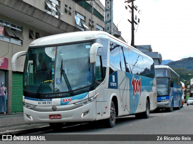 Auto Viação 1001 RJ 108.721 na cidade de Petrópolis, Rio de Janeiro, Brasil, por Zé Ricardo Reis. Número da foto: #6897152.