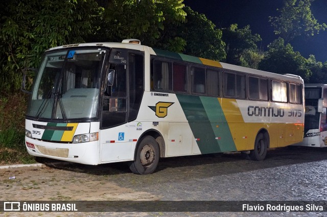 Empresa Gontijo de Transportes 3175 na cidade de João Monlevade, Minas Gerais, Brasil, por Flavio Rodrigues Silva. ID da foto: 6895344.