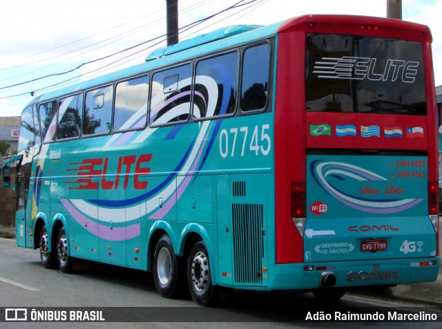 Elite Turismo 07745 na cidade de Belo Horizonte, Minas Gerais, Brasil, por Adão Raimundo Marcelino. Número da foto: #6897446.