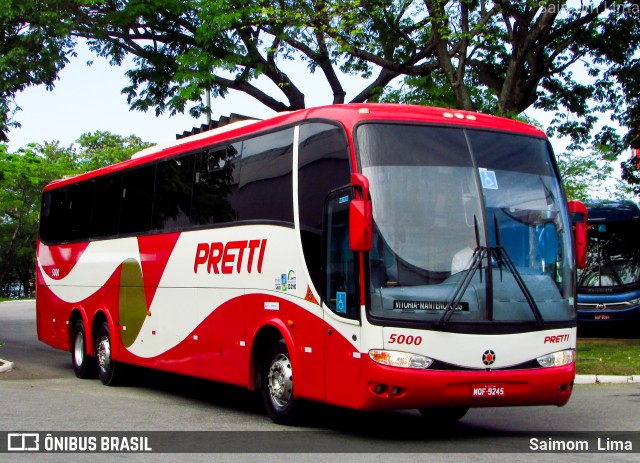 Viação Pretti 5000 na cidade de Vitória, Espírito Santo, Brasil, por Saimom  Lima. Número da foto: #6897981.