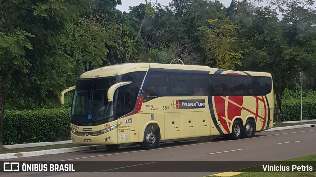 TransTupi Turismo e Fretamento 3300 na cidade de Joinville, Santa Catarina, Brasil, por Vinicius Petris. Número da foto: #6895922.