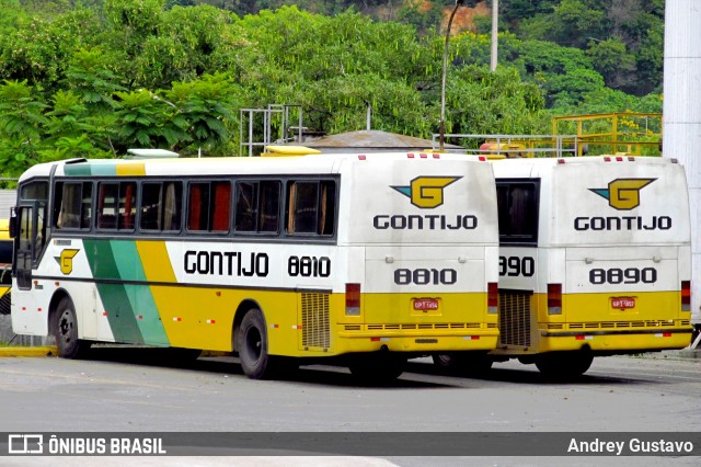 Empresa Gontijo de Transportes 8810 na cidade de Belo Horizonte, Minas Gerais, Brasil, por Andrey Gustavo. ID da foto: 6895555.