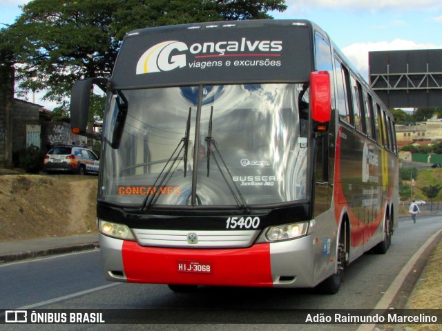 Gonçalves Viagens e Excursões 15400 na cidade de Belo Horizonte, Minas Gerais, Brasil, por Adão Raimundo Marcelino. ID da foto: 6897631.