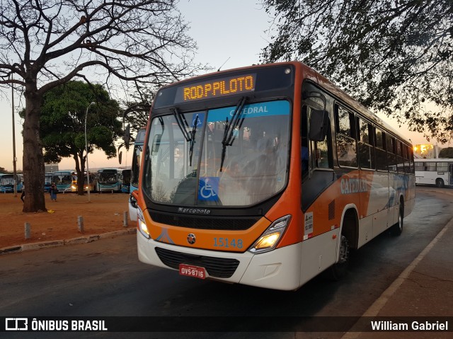 Advance Catedral Transportes 15148 na cidade de Brasília, Distrito Federal, Brasil, por William Gabriel. ID da foto: 6897717.