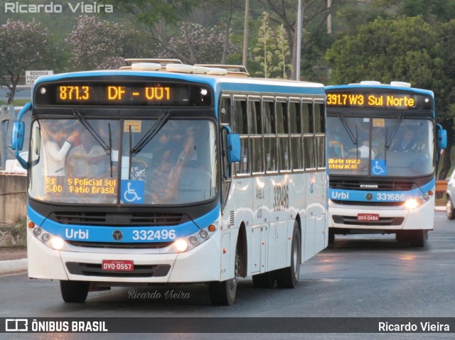 Urbi Mobilidade Urbana 332496 na cidade de Núcleo Bandeirante, Distrito Federal, Brasil, por Ricardo Vieira. ID da foto: 6897502.