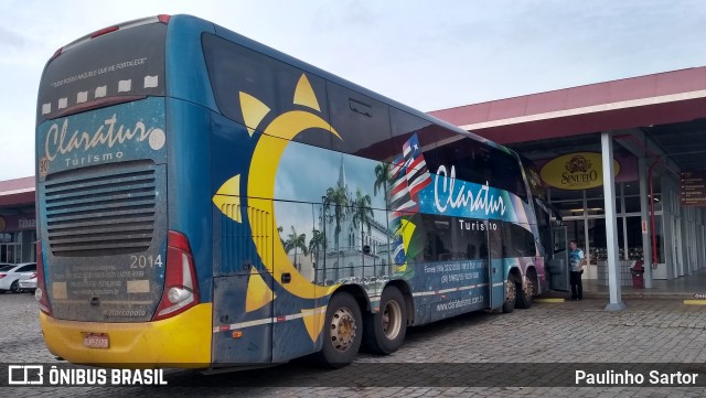 Claratur Turismo 2014 na cidade de Araquari, Santa Catarina, Brasil, por Paulinho Sartor. ID da foto: 6853637.