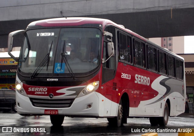 Viação Serro 28013 na cidade de Belo Horizonte, Minas Gerais, Brasil, por Luís Carlos Santinne Araújo. ID da foto: 6853733.