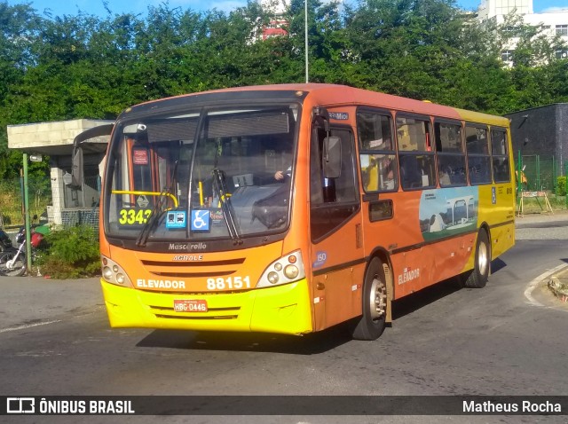 Viação Novo Retiro 88151 na cidade de Contagem, Minas Gerais, Brasil, por Matheus Rocha. Número da foto: #6854377.