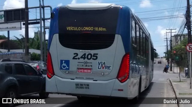 Mobibrasil São Lourenço >>> Mobi-PE 2.405 na cidade de Recife, Pernambuco, Brasil, por Daniel  Julio. Número da foto: #6852744.