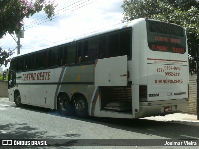 Centro Oeste Turismo 9610 na cidade de Curvelo, Minas Gerais, Brasil, por Josimar Vieira. ID da foto: 6853587.