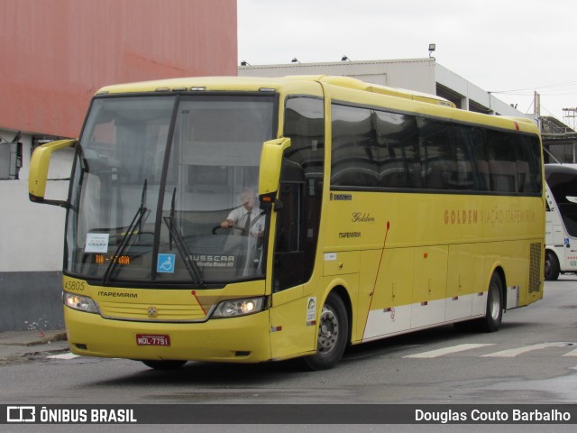 Viação Itapemirim 45805 na cidade de Rio de Janeiro, Rio de Janeiro, Brasil, por Douglas Couto Barbalho. ID da foto: 6853201.