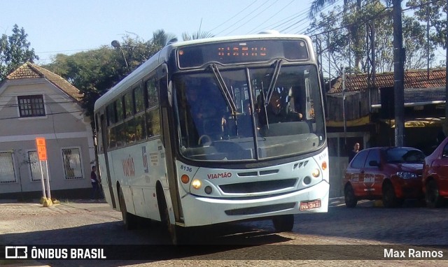 Empresa de Transporte Coletivo Viamão 8136 na cidade de Viamão, Rio Grande do Sul, Brasil, por Max Ramos. ID da foto: 6853278.