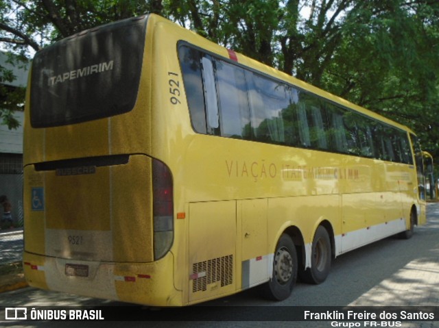 Viação Itapemirim 9521 na cidade de São Paulo, São Paulo, Brasil, por Franklin Freire dos Santos. Número da foto: #6854326.