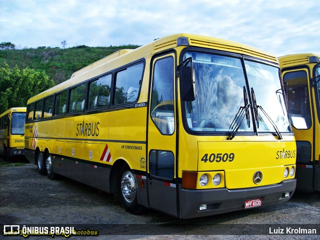 Viação Itapemirim 40509 na cidade de Paraíba do Sul, Rio de Janeiro, Brasil, por Luiz Krolman. ID da foto: 6899886.