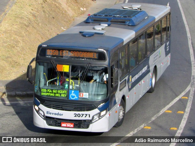 SM Transportes 20771 na cidade de Belo Horizonte, Minas Gerais, Brasil, por Adão Raimundo Marcelino. Número da foto: #6900167.
