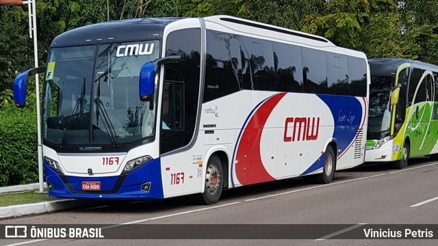 CMW Transportes 1167 na cidade de Joinville, Santa Catarina, Brasil, por Vinicius Petris. Número da foto: #6898622.