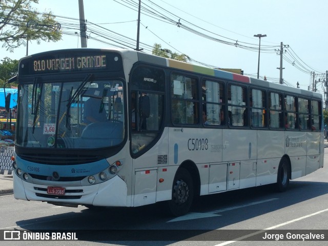 Tijuquinha - Auto Viação Tijuca C50108 na cidade de Rio de Janeiro, Rio de Janeiro, Brasil, por Jorge Gonçalves. ID da foto: 6898646.