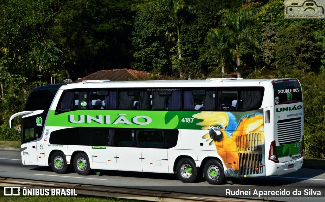 Empresa União de Transportes 4187 na cidade de Santa Isabel, São Paulo, Brasil, por Rudnei Aparecido da Silva. ID da foto: 6902356.