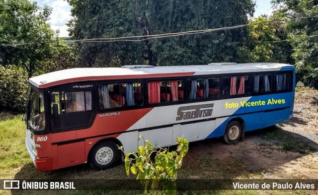 Samuel Transporte Turismo 860 na cidade de Arcos, Minas Gerais, Brasil, por Vicente de Paulo Alves. ID da foto: 6901097.