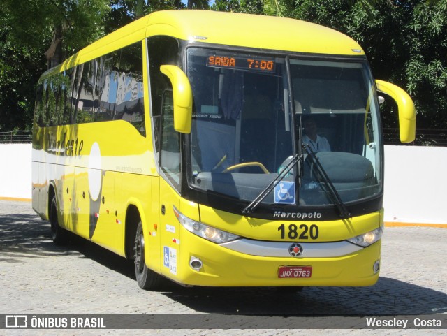 Viação Nordeste 1820 na cidade de Fortaleza, Ceará, Brasil, por Wescley  Costa. Número da foto: #6901301.