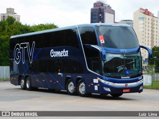 Viação Cometa 17307 na cidade de Curitiba, Paraná, Brasil, por Luiz  Lima. ID da foto: 6901857.