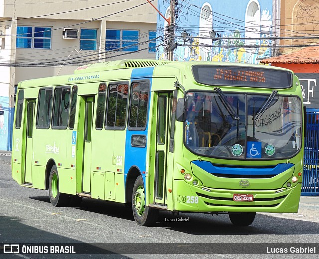 EMTRACOL - Empresa de Transportes Coletivos 03258 na cidade de Teresina, Piauí, Brasil, por Lucas Gabriel. Número da foto: #6900958.