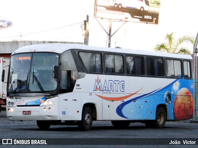 Marte Transportes 114 na cidade de Feira de Santana, Bahia, Brasil, por João Victor. ID da foto: 6901766.