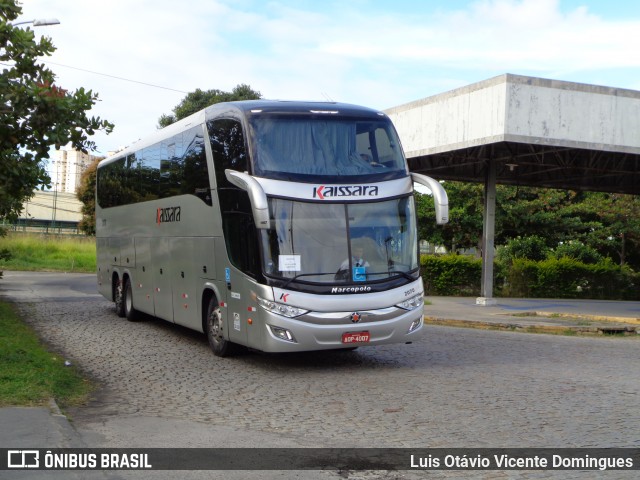 Kaissara - Viação Caiçara 2070 na cidade de Campos dos Goytacazes, Rio de Janeiro, Brasil, por Luis Otávio Vicente Domingues. ID da foto: 6902287.